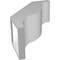 Ekena Millwork 5 1/2-in. W x 12-in. D x 16-in. H Funston Architectural Grade PVC Knee Brace BRCP055X12X16FST - alternate 4